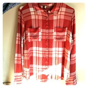 Roxy flannel long sleeve